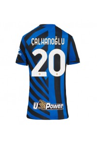 Inter Milan Hakan Calhanoglu #20 Jalkapallovaatteet Naisten Kotipaita 2024-25 Lyhythihainen